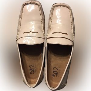 A2 Aerosoles Pale Pink Penny Loafers Diamond Soles